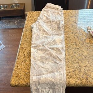 Hollister Tan Camouflage Pants